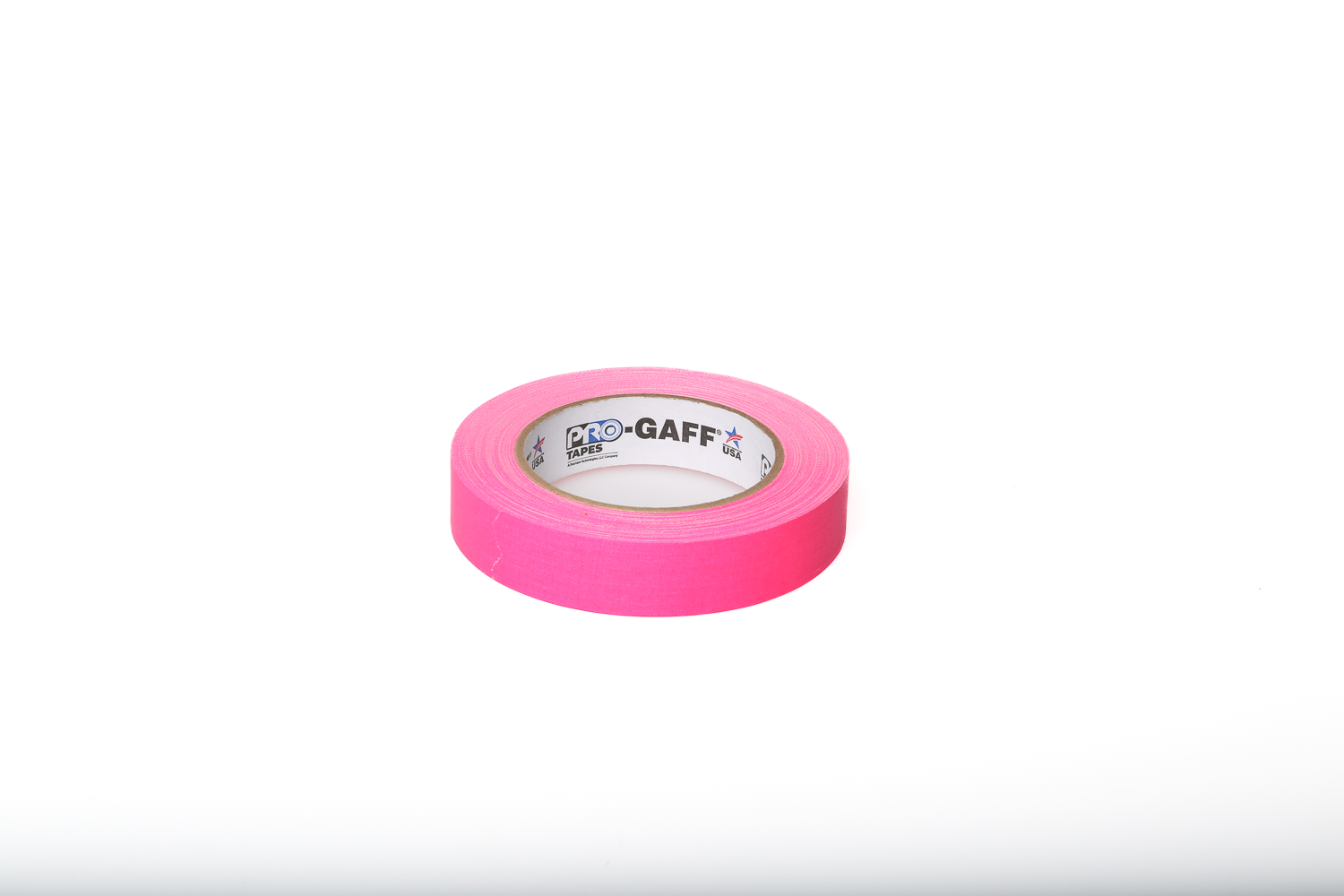 Le Mark Pro Tape Gaffer Fluorescent Gaffa 24 mm x 22.8 m, Rose