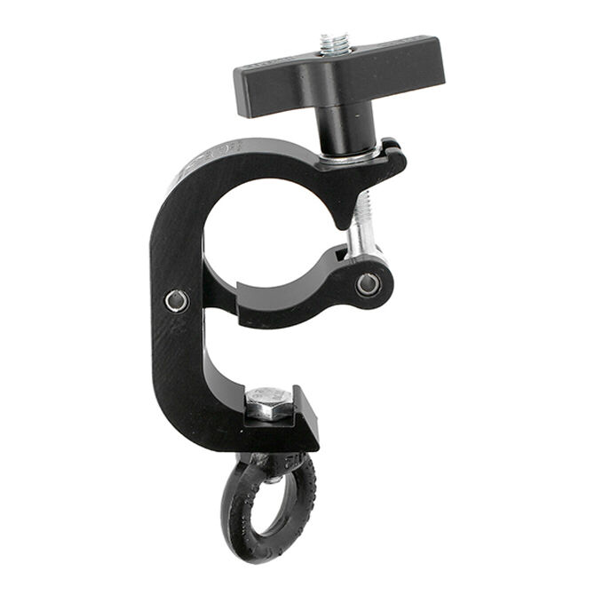 Doughty Engineering Trigger Clamp Hanging Clamp (écrou à œil M12 - 340 kg), noir