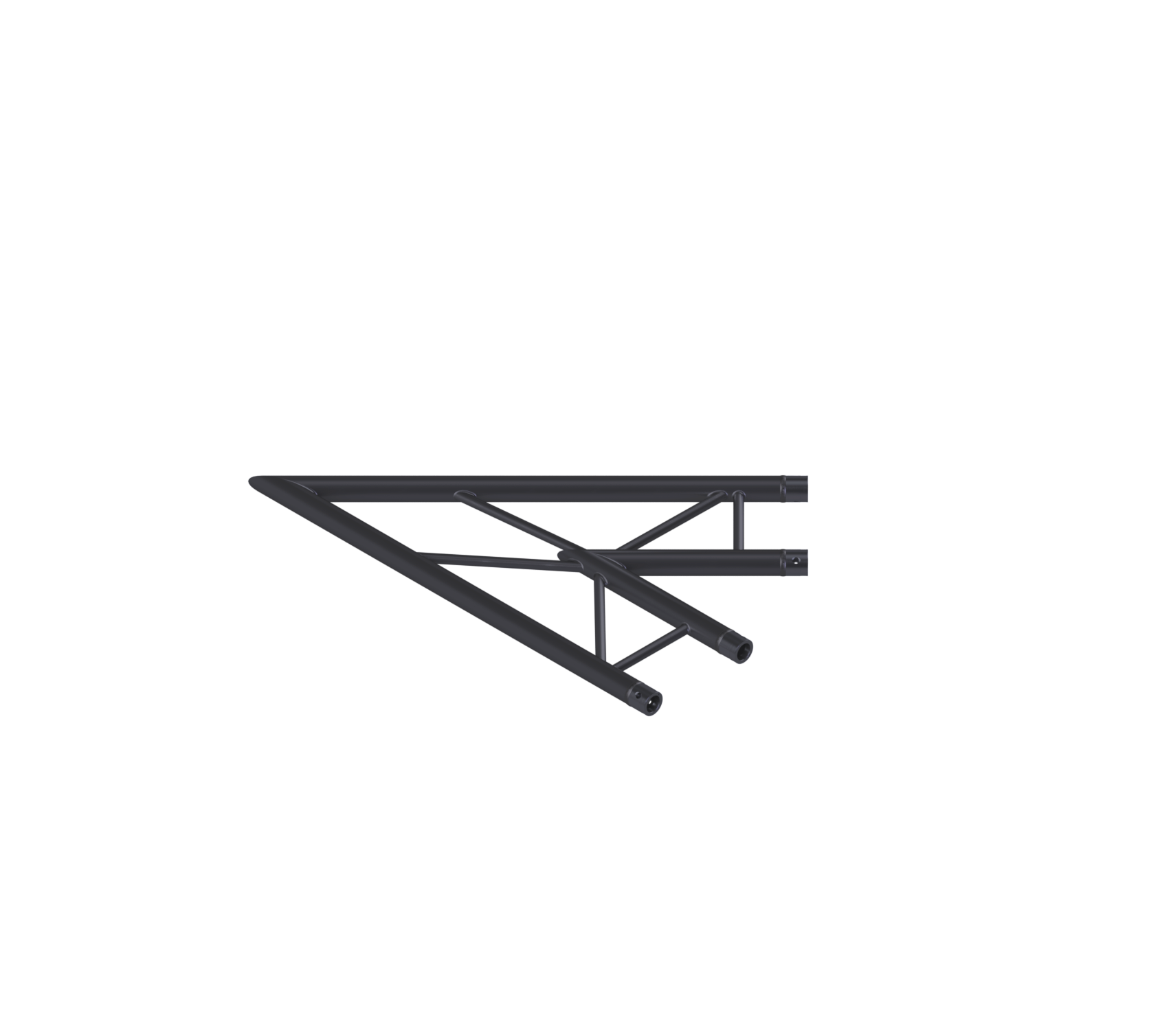 Eurotruss FD32 Angle 45° 2 voies horizontales 100 x 100 cm, noir
