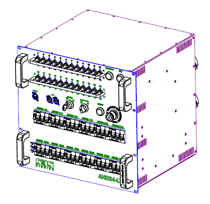 SRS AHD24-LV-H24 Gen2, 24-Kanal Controller Direktsteuerung 10HE - H24