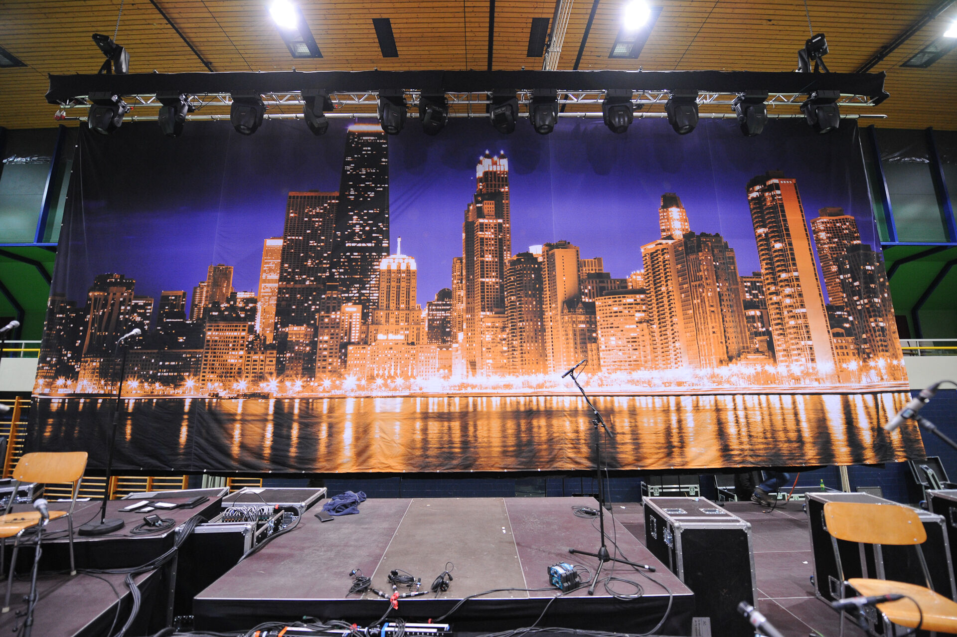 Backdrop 'Skyline' 14m x 7m