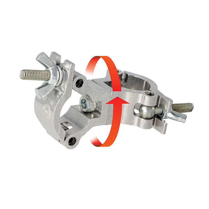 Doughty Engineering Coupleur pivotant Atom, 25 mm/1".