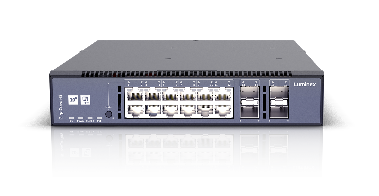 Luminex GigaCore 16i 10 Gb PoE++