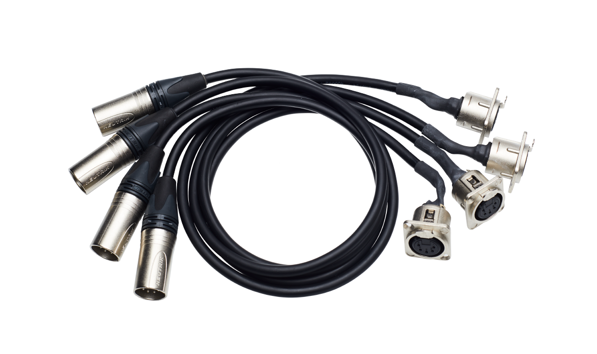 Adaptateur Câble Cache rack MA Lighting 4port Node XLR5