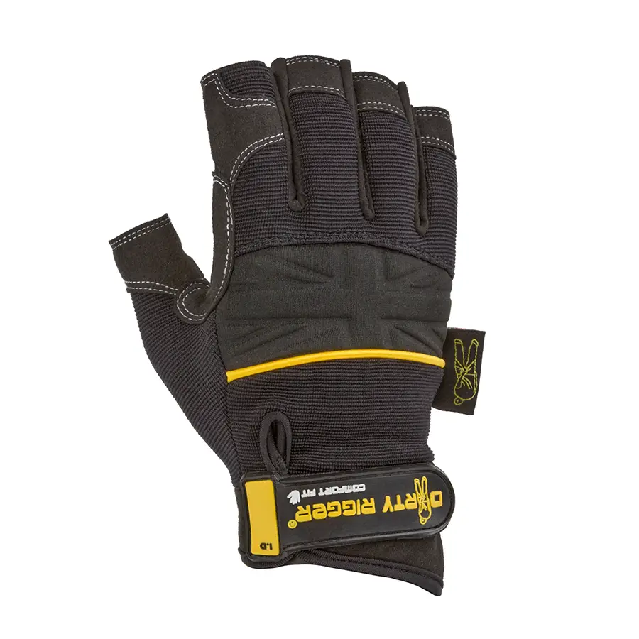 Dirty Rigger Comfort Fit Glove Fingerless, taille S