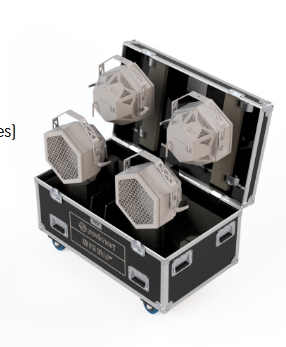 Portman Lighting Flight Case pour 4 x P3 EVO™