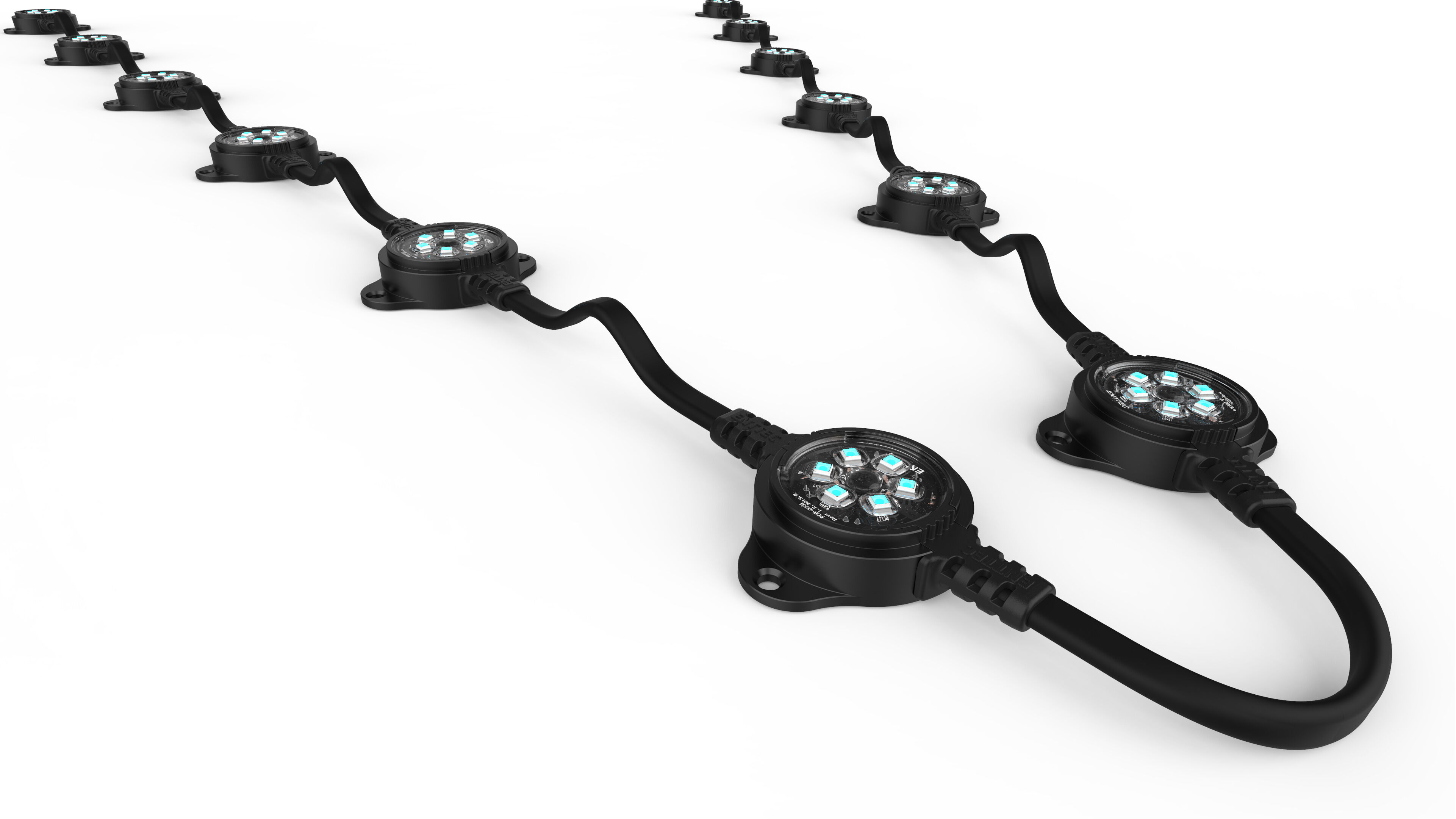 Enttec SMART PXL-60P Dot String, 7 Dots, 400mm Pixel Pitch