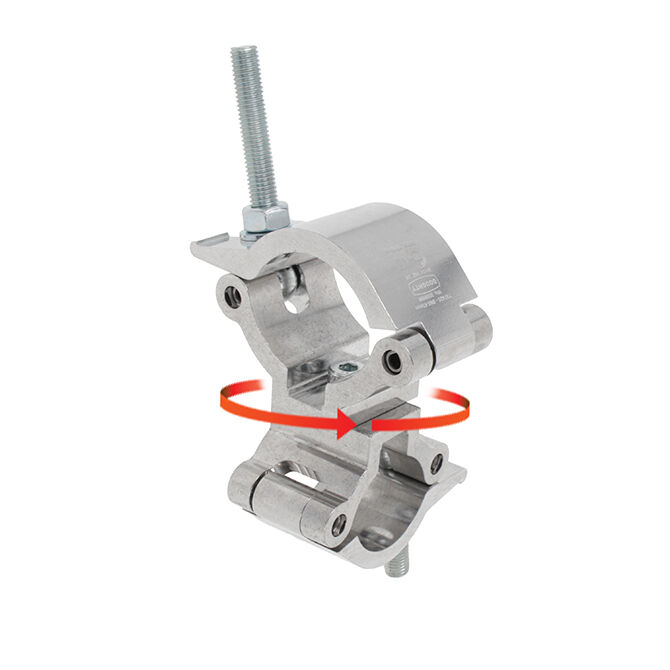 Doughty Engineering Mammoth Clamp Coupleur pivotant 63mm - 51mm