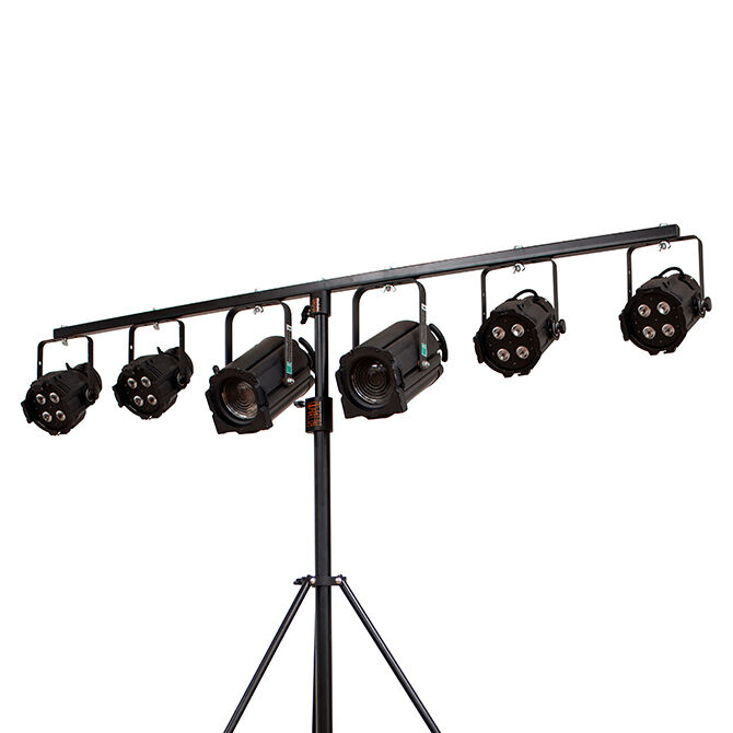 Doughty Engineering T-Bar/Querträger für 6 Scheinwerfer, schwarz