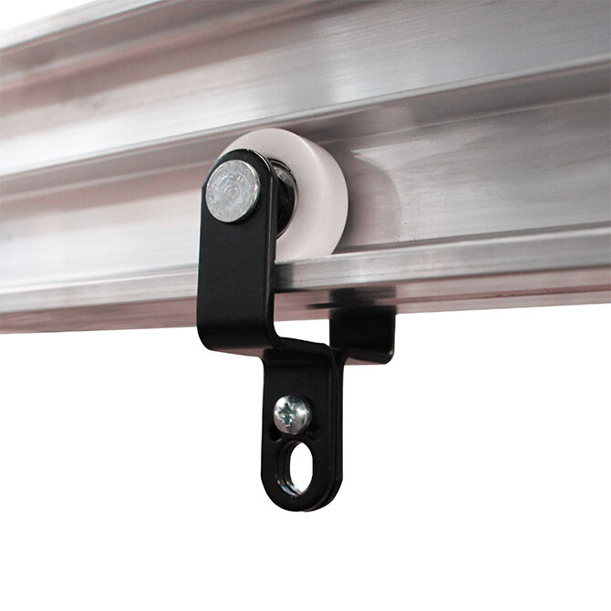 Doughty Engineering Studio Rail 80 Curtain Carriage X 5 (en acier avec roulements à billes)