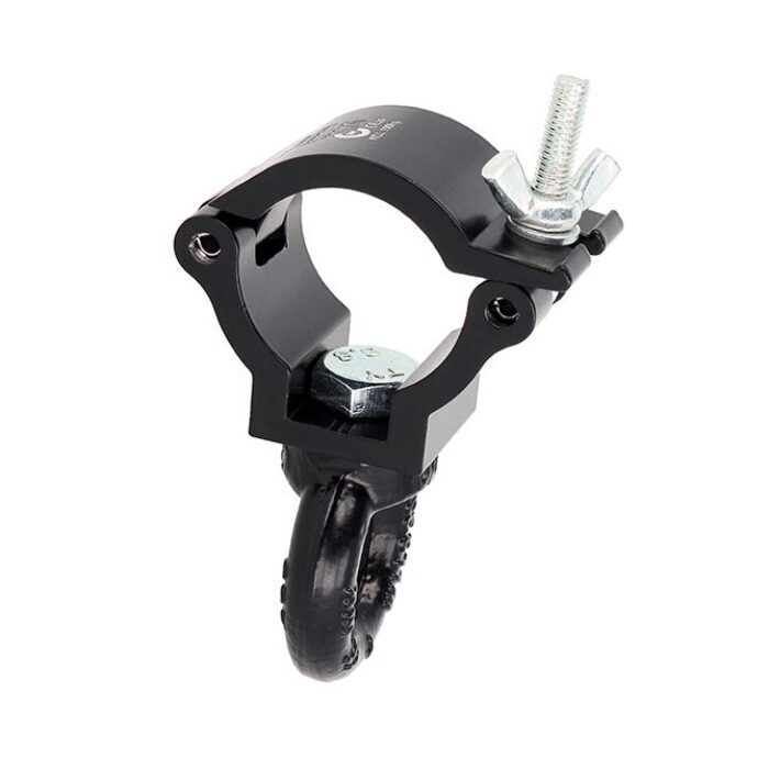 Doughty Engineering Atom Hanging Clamp, 38 mm/1 1/2", noir
