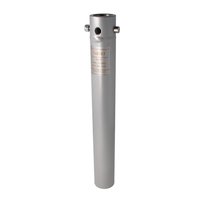 Doughty Engineering Modular Drop Arm Tanktrap Adapter, silber