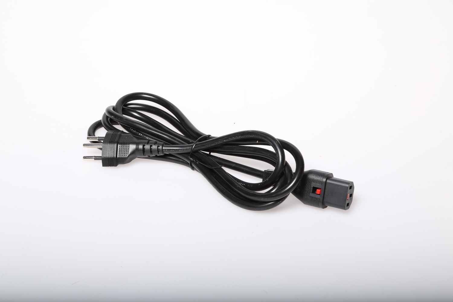 Câble d'alimentation 2 m avec fiche T12/prise d'appareil IEC C13 avec verrouillage