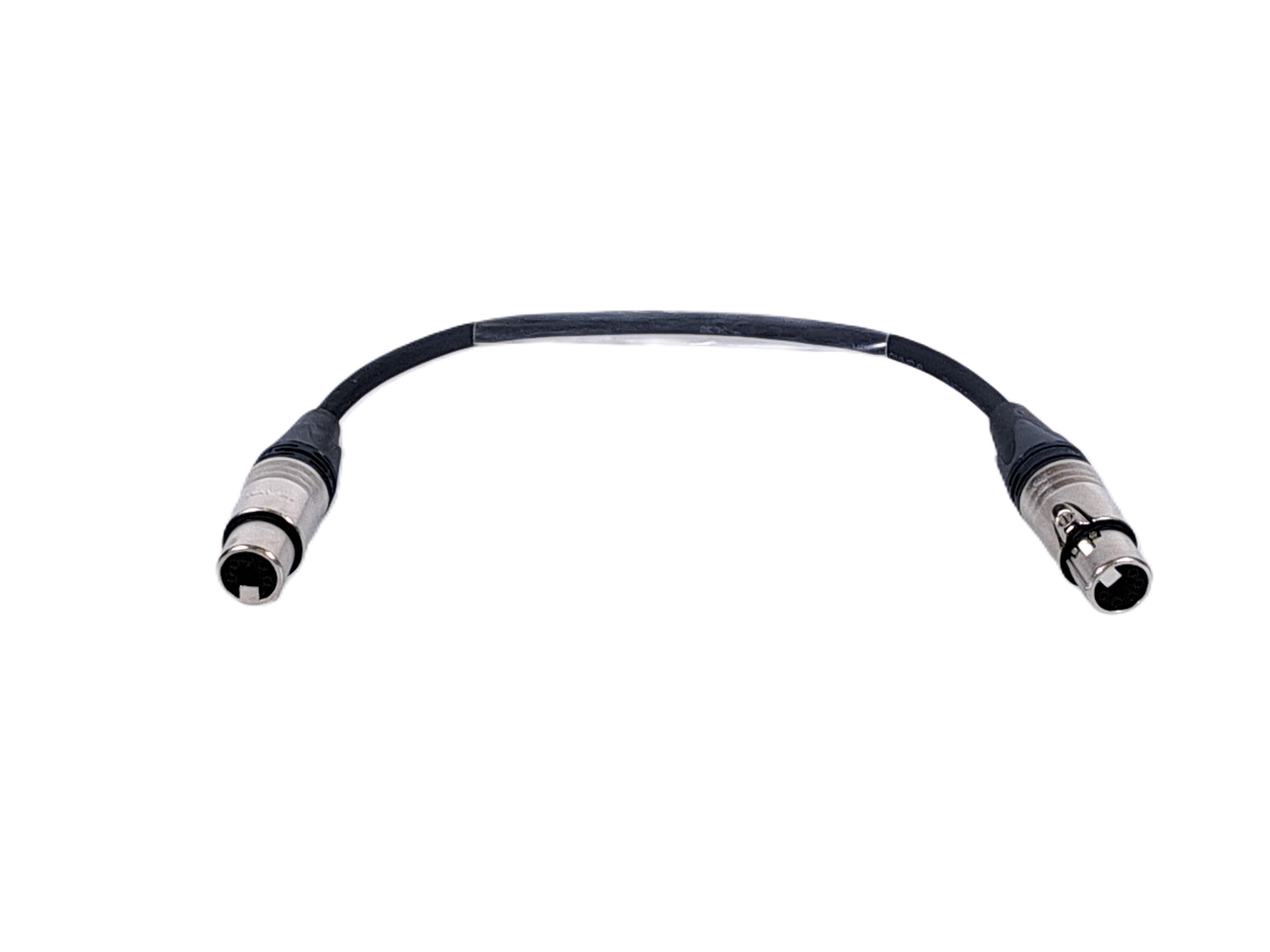 MAJOR câble adaptateur DMX/changeur de genre, XLR 5 pôles femelle/5 pôles femelle, 0,2 m