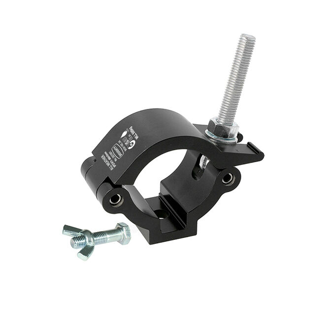 Doughty Engineering Mammoth Hook Clamp, noir - Acier inoxydable