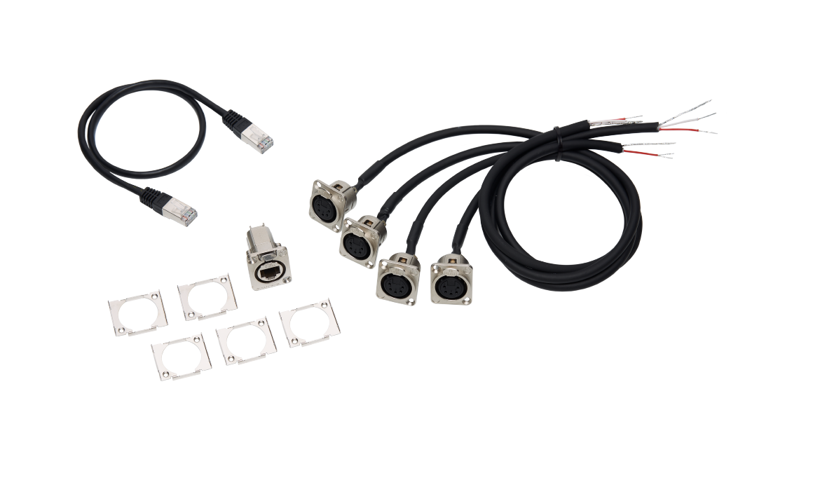 Câble adaptateur grandMA3 4Port Node DIN-Rail - DMX via XLR