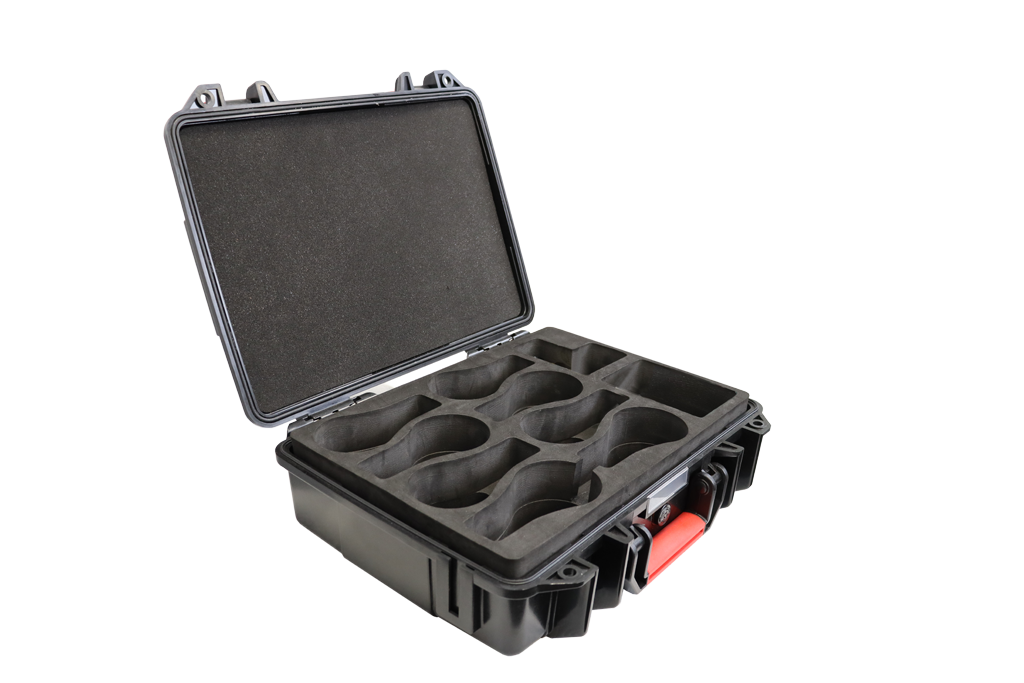 Astera FP5 Case vide pour 8 NYX Bulbs noir
