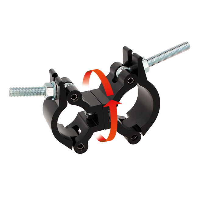 Doughty Engineering Mammoth Clamp Swivel Coupler 63mm - 51mm , schwarz