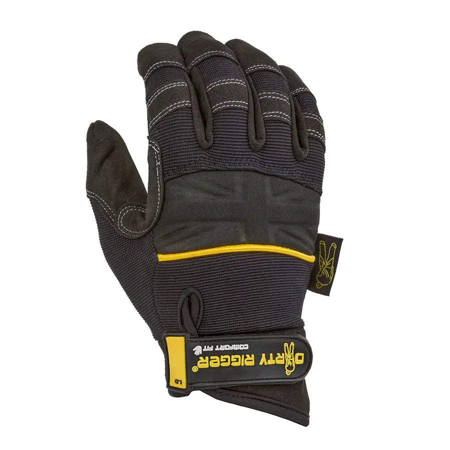 Dirty Rigger Comfort Fit Full Finger, taille S