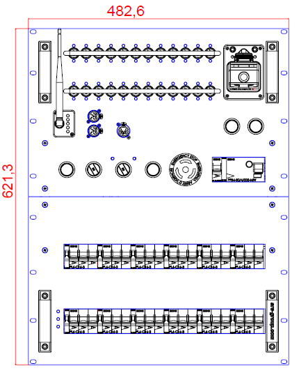 SRS AHD24-WLV Gen2, 24-Kanal Wireless Controller Direktsteuerung