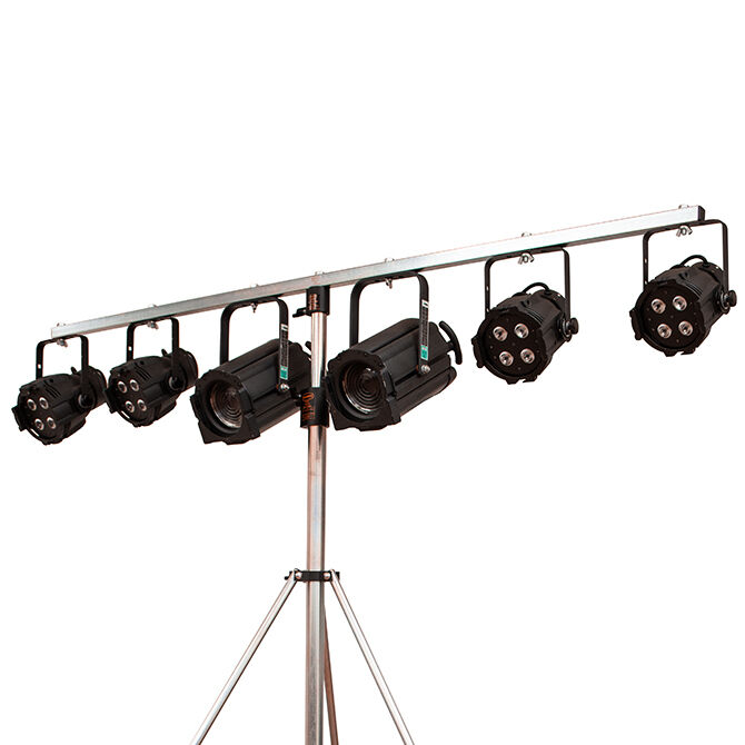 Doughty Engineering T-Bar/Querträger für 6 Scheinwerfer, silber