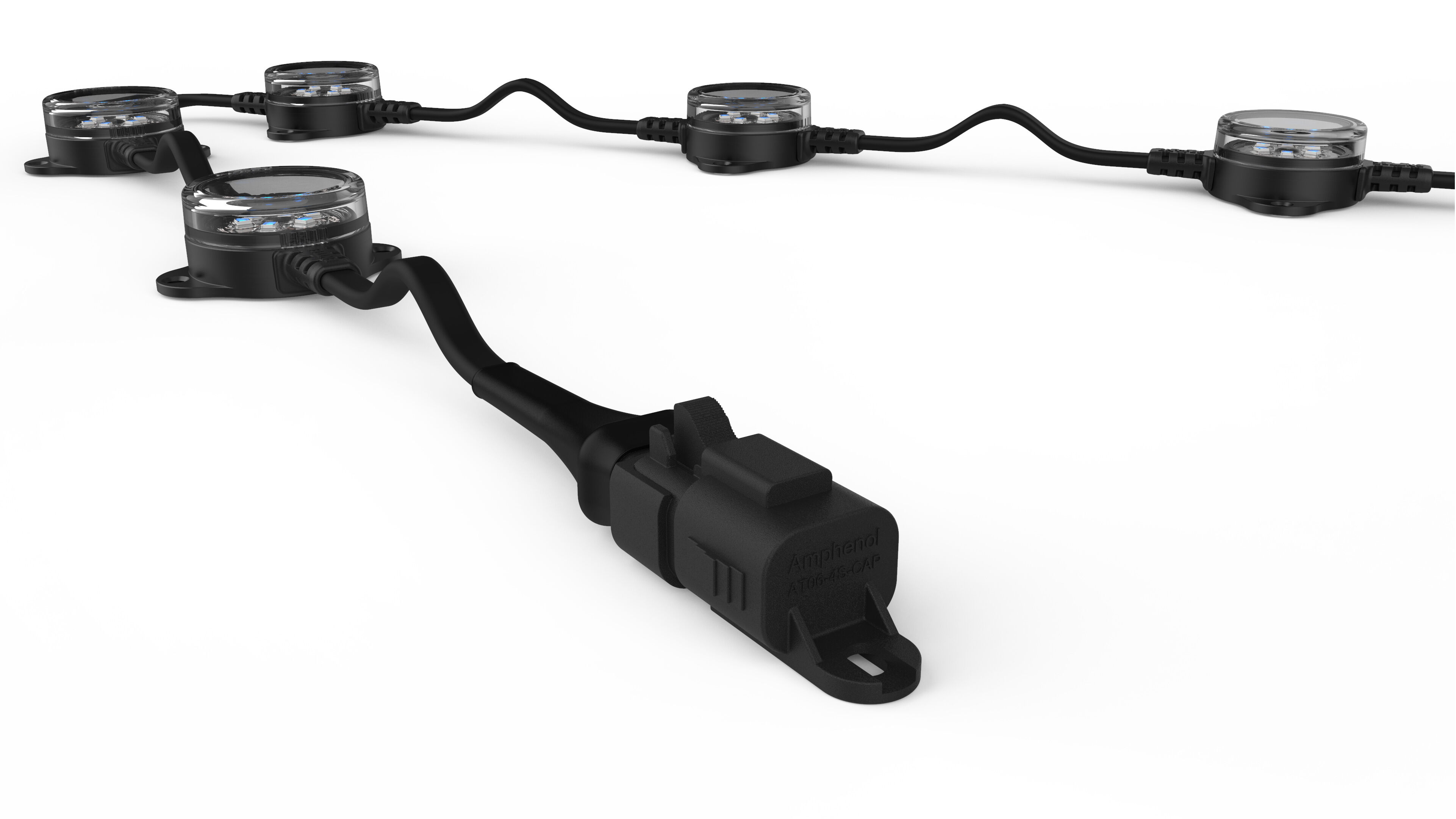 Enttec SMART PXL-60P Dot String, 7 Dots, 400mm Pixel Pitch