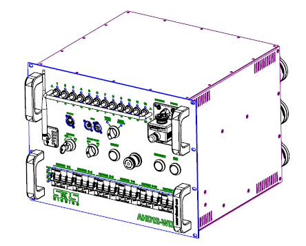 SRS AHD12-WDV-CEE Gen2, 12-Kanal Wireless Controller Direktsteuerung 8HE - CEE16