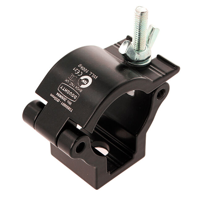 Doughty Engineering Atom Half Coupler, 35mm, noir