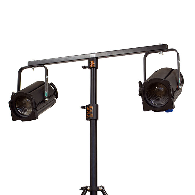 Doughty Engineering T-Bar/Querträger für 2 Scheinwerfer, schwarz