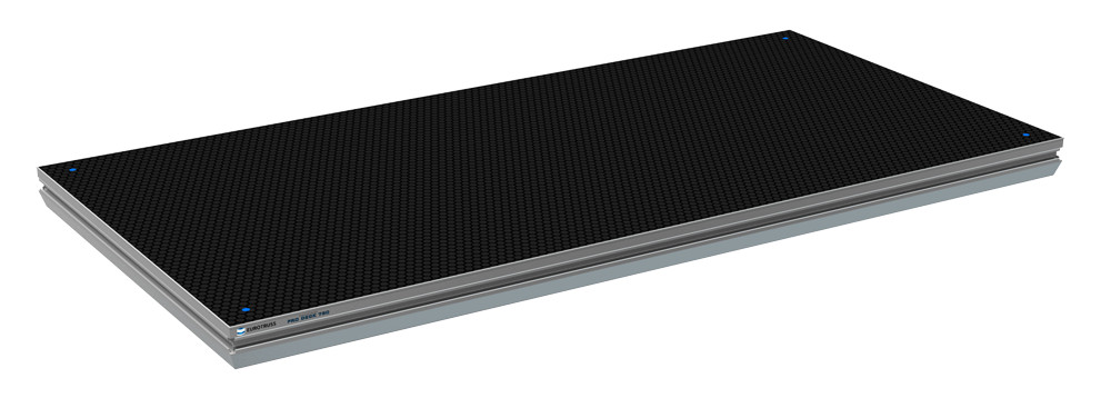 Eurotruss Pro Deck 200 x 100 cm, schwarz Hexa Anti-Slip