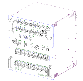 SRS AHD24-WDV-H16.4CEE Gen2 24-Kanal Wireless Controller Direktsteuerung 12HE- Harting/CEE16