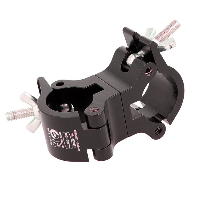 Doughty Engineering Atom 90° Fixed Coupler, 32 mm/1 1/4", schwarz