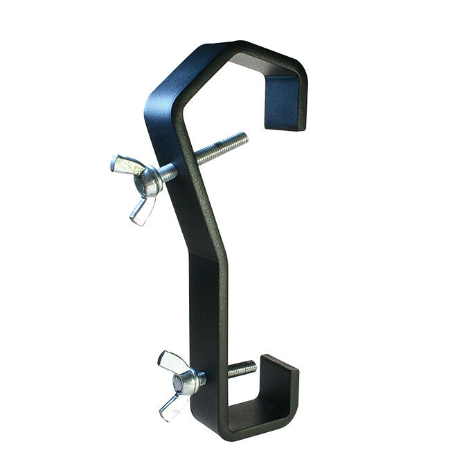 Doughty Engineering Hook Clamp Double Ended (pour 51mm / 65mm), noir