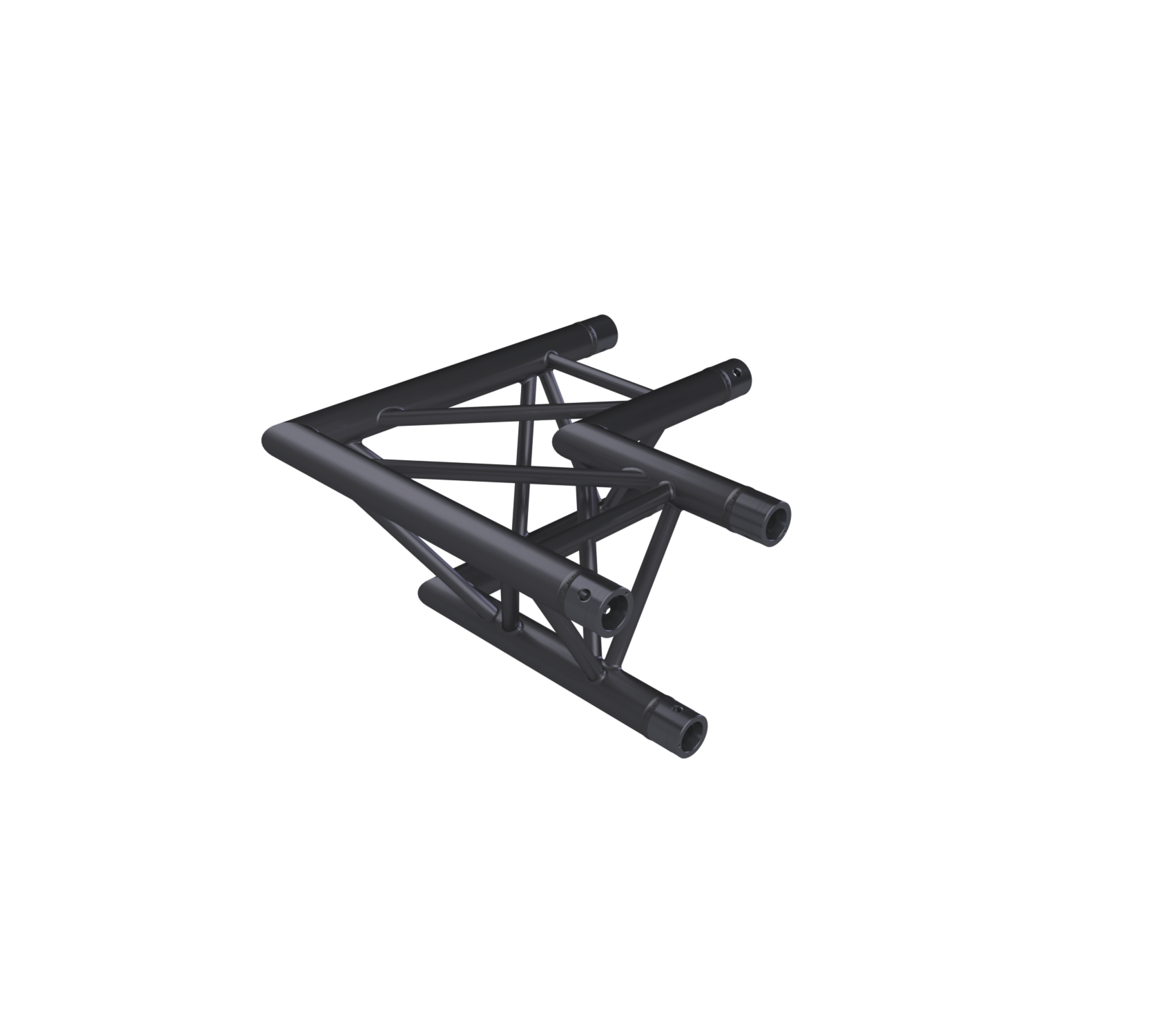 Eurotruss HD33 90° Ecke 2-Weg, 50 x 50 cm, schwarz