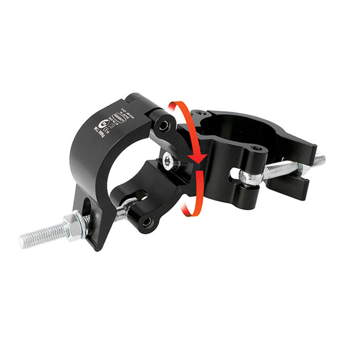 Doughty Engineering Mammoth Clamp Swivel Coupler, noir