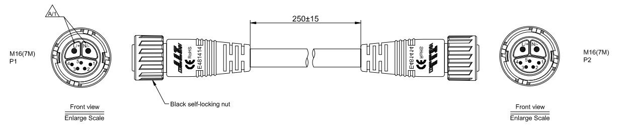 Martin Professional Adaptateur DCE CC + Ethernet mâle-mâle